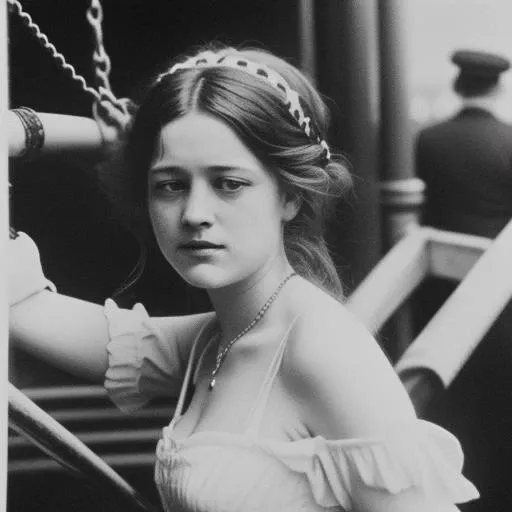 the Titanic sinked head down