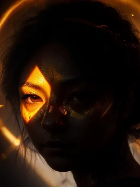 yellow spotlight, cavern, sunbeam on face, shiny eyes, dust, particles, raytracing, reflection,
giant dragon eyes,
(dark background:1.2)
<lora:spotlight:0.95>
<lora:epiCRealLife:0.95>
<lora:Elixir:0.95>