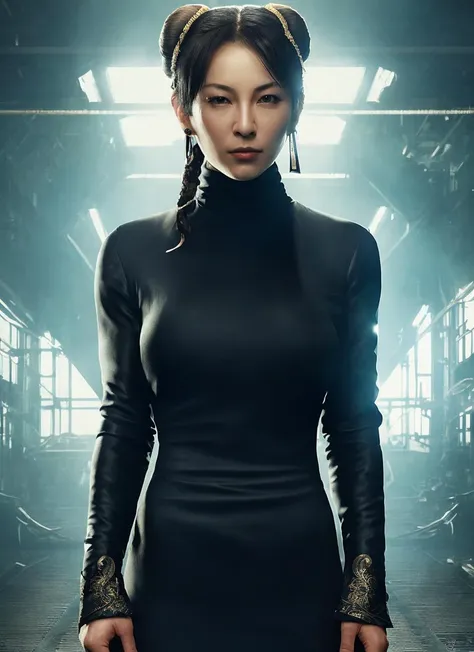 A stunning intricate full color portrait of (sks woman:1),
wearing a black turtleneck,
epic character composition,
by ilya kuvshinov, alessio albi, nina masic,
sharp focus, natural lighting, subsurface scattering, f2, 35mm, film grain
