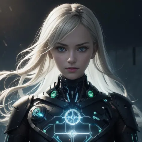 portrait, solo, (full body:0.6), looking at viewer, detailed background, detailed face, (, CircuitBoardAI, electronic theme:1.1), glass-cyborg, (made of glass:1.1), fighter, glass armor, mechanical, power source, magical patterns, floating particles, steam, reflections, storm in background, cinematic atmosphere,, nsfw, artgerm, trending on artstation