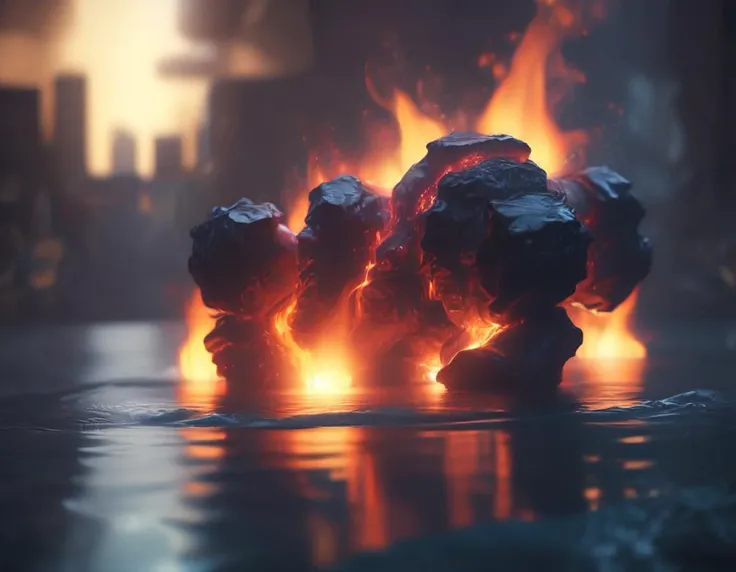 cinematic still fire versus water versus air versus earth . emotional, harmonious, vignette, 4k epic detailed, shot on kodak, 35mm photo, sharp focus, high budget, cinemascope, moody, epic, gorgeous, film grain, grainy, fire versus water versus air versus earth, cinematic, dynamic, dramatic ambient light, epic composition, highly detailed, magical, sharp focus, beautiful, magic, aesthetic, very inspirational,, glowing, rich deep color, intricate, elegant, symbolic, clear, artistic, appealing, bright, colorful, vivid, background, illuminated, amazing, shiny, vibrant, breathtaking, thought