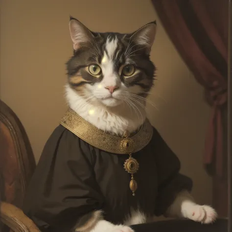 Rembrandt, Abstract, cat