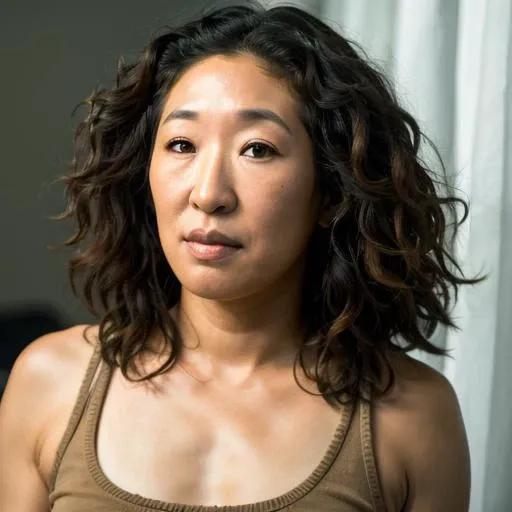RAW photo, sandra oh, (high detailed skin:1.2), 8k uhd, dslr, soft lighting, high quality, film grain, Fujifilm XT3 <lora:sandra oh v1.0:1>