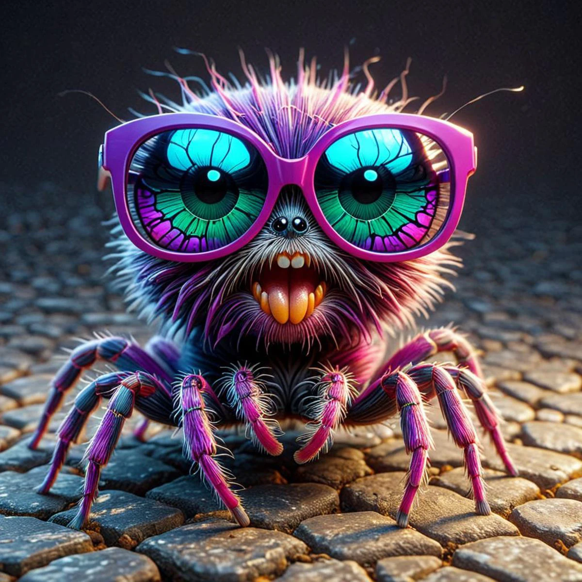 helios,psyche cute spider using sunglass, Wide range of colors., Dramatic,Dynamic,Cinematic,Sharp details
Insane quality. Insane resolution. Insane details. Masterpiece. 32k resolution.,art by greg rutkowski
<lora:helios2:1>