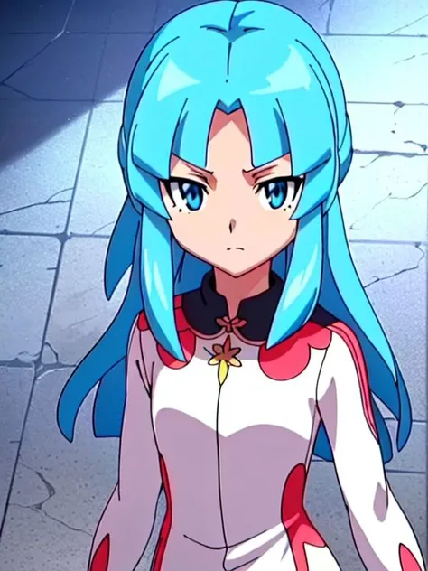 <lora:Flora(Inazuma_Eleven):0.9>, (ultra-best quality,extremely beautiful CG,highres,exquisite,super fine illustration,),detailed eyes,highlight,detailed background,solo,looking at viewer,
Flora(Inazuma_eleven),blue eyes,blue hair,long hair,bangs,small chest,young,
soccer coat,soccer uniform,upper body,
official art,(anime_coloring:1.2),(anime_screenshot:1.2),<hypernet:vaeextremecolors_v10:1.0>