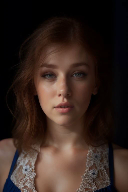 DEN_leanna_deckerMK2,
(headshot:1.2) portrait on a (plain dark background:1.2), (headshot:1.2), (face focus:1.1), intricate (beautiful eyes:1.2), (wide open eyes:1.1), Big eyes, clean photo, lighting from behind, (Red lighting from the left:1.3), (Blue lighting from the right:1.3),
bokeh, f1.4, 40mm, photorealistic, raw, 8k, textured skin, skin pores, intricate details <lora:epi_noiseoffset2:1>, epiCRealism, <lora:ClothingAdjuster3:-0.9>