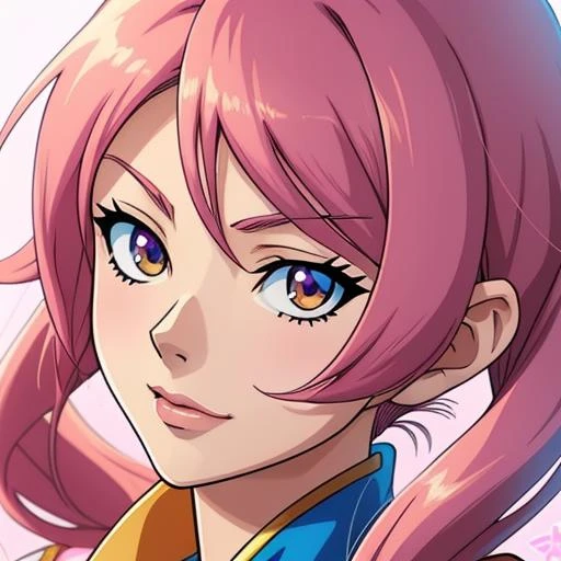 anime artwork portrait, pretty woman . anime style, key visual, vibrant, studio anime, highly detailed