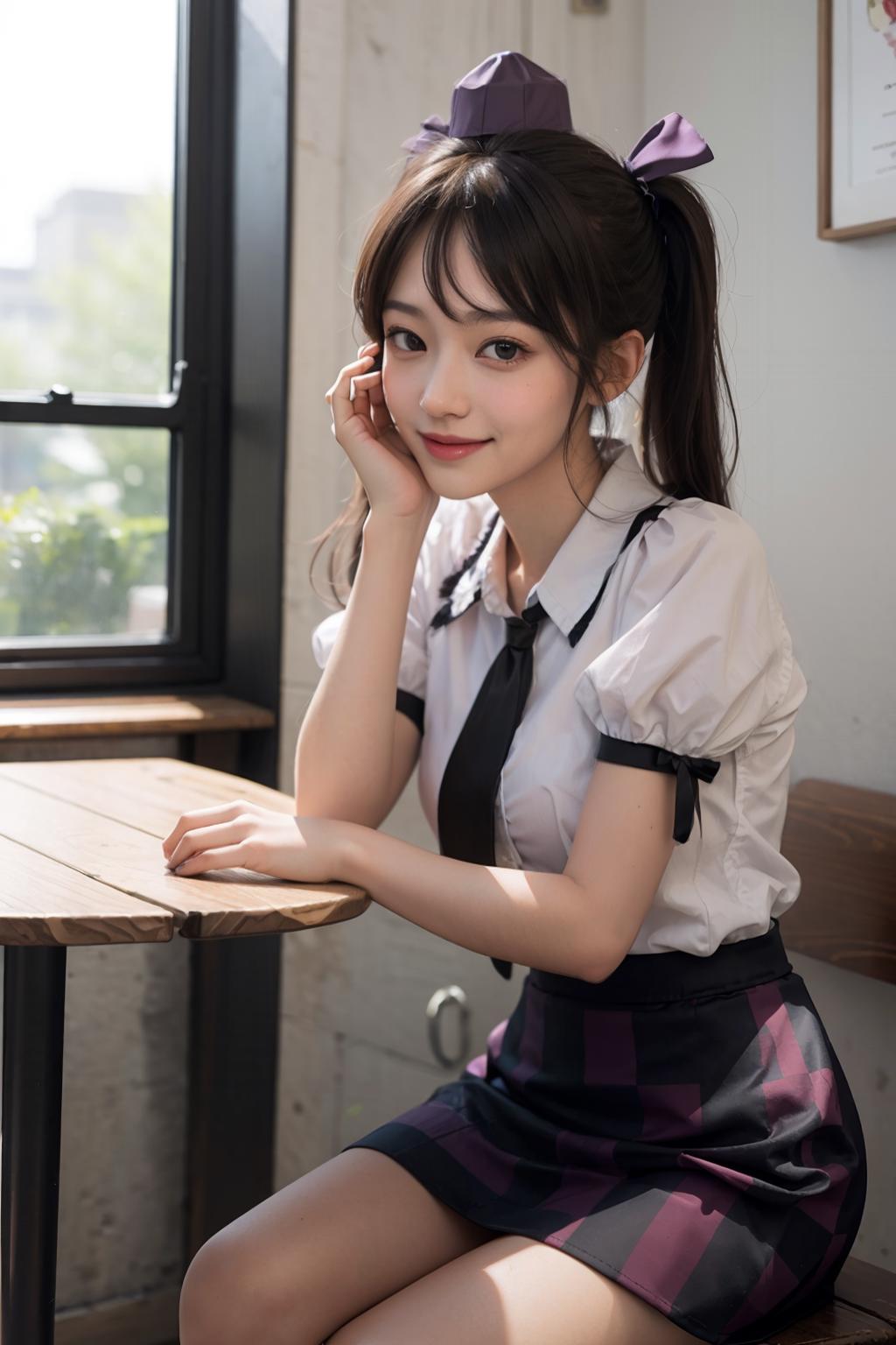 himekaidou hatate (touhou) 姬海棠果 东方project v1.0