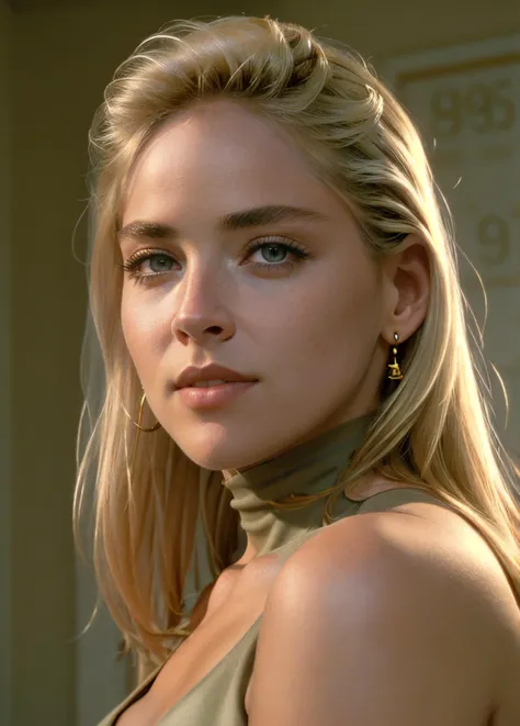 ((masterpiece)), (best quality), perfect anatomy, highres, detailed, (8k), photorealistic,best quality, ultra highres, ((detailed face)),
<lyco:sharonstone1990s_lycoris_02-000003:0.9>,1girl, sharonstone1990s, solo, blonde hair, pantyhose, dress, high heels, fashion, green eyes, earrings, jewelry, realistic