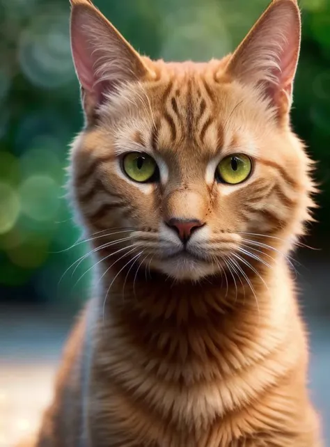 closeup portrait of beautiful bastet cat (serious:1.2) look (bright side light rim light:1.2),fluffy, deep dark shadows dramatic camera angle high contrast color grading (masterpiece:1.2) (photorealistic:1.2) (bokeh:1.2) (best quality) (detailed skin:1.3) (intricate details) (8k) (HDR) (cinematic lighting) (sharp focus) <lora:epiNoiseoffset_v2:1>