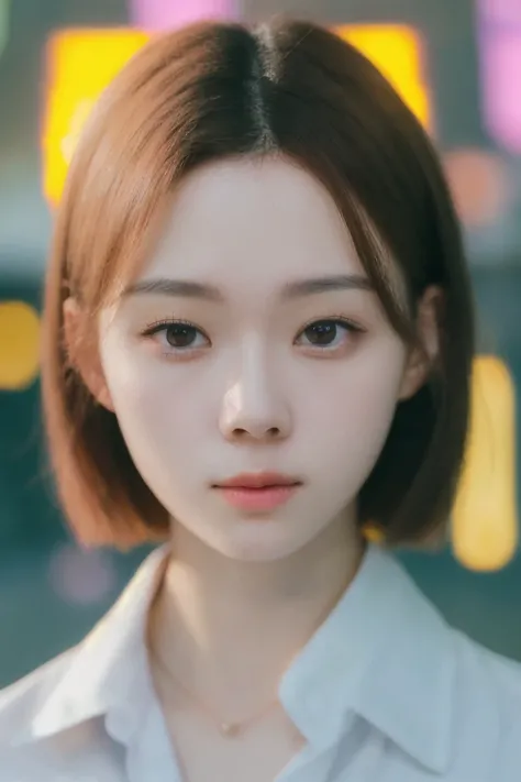 aespawinter, (closeup:1.1) portrait of beautiful young skinny girl, hyper realistic, (bright side light rim light:1.2), deep dark shadows, dramatic camera angle, high contrast color grading, (masterpiece:1.2), (photorealistic:1.2), (bokeh:1.2), (best quality), (detailed skin:1.3), (intricate details), (8k), (HDR), (cinematic lighting), (sharp focus) <lora:aespawinter:0.95>, pale skin, short hairstyle