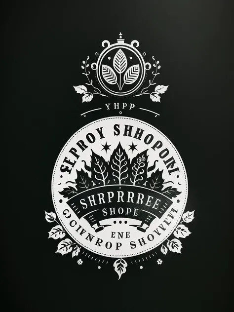 Logo of a fruit shop
(XCYP minimalist logo, minimalist style, minimalist pattern, black and white pattern, badge,The best quality, clear lines, ultra-fine depictions,)