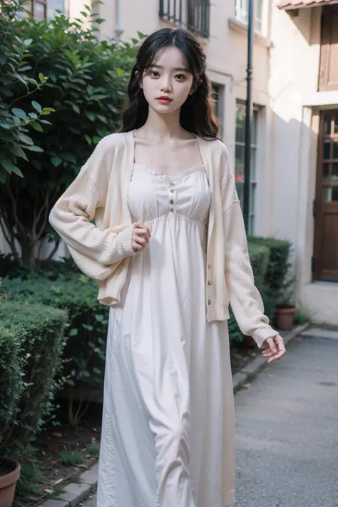 masterpiece,1girl,standing,shortcardigan,(long dress,dress),simple background,
<lora:shortcardigan_20230802133722:0.8> <lora:reallora1:0.8>