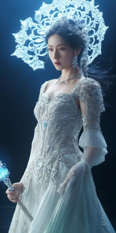 a very beautiful final fantasy style which beautiful is beyond compare,(detail texture skin:1.4), Fumi Kojima exceptional masterpiece, the imagination, extraordinary dream, A symbol of nature's ethereal beauty, production character render, octane render, brave warrior , sense of justice, Utopian, sense of futurism and complexity, The snowflake light blue rose symbolizes purity and delicacy, Fumi Kojima's detail, (rich deep colors:1.4), meticulously crafted, artwork, diamond armor, golden ratio, delicate diamond lace thread, delicate crystal lace thread, delicate gem lace thread, lace thread smooth lines, intricate machine parts, resulting in a highly detailed and intricate masterpiece that combines final fantasy, sci-fi, futuristic, and Utopian themes with a touch of Gothic surrealism. the artwork achieves an unparalleled level of realism, graphics in stunning 32K resolution,elaborate scene style,dreamlike,ultra-realistic mix fantasy world,mixes realistic and fantastical elements,magic effect,close up,prefect beautiful detailed face and body, ray tracing, light, vibrant colors,elemental,ethereal,pure,abyssal,intricate,surreal,exposure blend,medium shot,bokeh,(hdr:1.4),high contrast,(cinematic, white),(muted colors, dim colors, soothing tones:1.3),low saturation,(hyperdetailed:1.2),(noir:0.4),(((god's sword:1.3))),(((full body:1.4))),white, nine-tailed ,auspicious,see-through,transparent,
(LingxiaoPalace:1),(lightning:1),(((male:2))),(((man:2))),(Xiao), (blow, play),
[armor|derss|canonicals],(ground magic circle, casting a spell, swirling magic, light particles),dynamic light,red,fire, red fire eyes,elegant,sin rays,dark,(dark magic), (grim), fight between good and evil,
dreamwalker, psychic powers, concentration, levitation, enchantment, psychokinesis, clairvoyance, thought projection, manipulation, mind powers,colorful psychic energy emanating, magic in background, ethereal atmosphere,
(stochastic angle, stochastic pose,stochastic action),(swing hair:1.4),((flipping her wet hair:1.4),shine,(glowing),(red),black,blood,green,
(gold),silver,diamond, pearl, gem, sapphire, ruby, emerald, luxury,jewelry,ornate,necklace,bracelet,hairpin,embroidery,reflection,ray tracing,aura,throne,
<lora:add-detail-xl:1.5> <lora:Aether_Ghost_v1.1_LoRA:0.1>