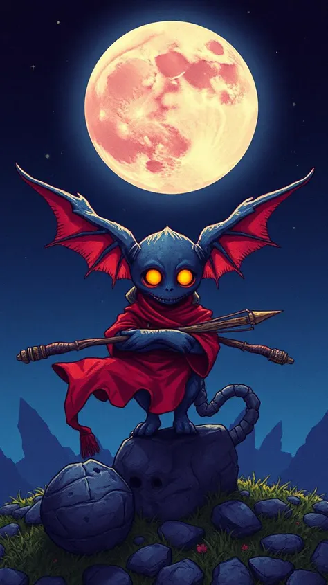Glitchcore Art Style, retro game art pixel-art. In an early-medieval setting.
A Moonling, tiny creatures that glow faintly at night. They love to dance under the moonlight, sharing their light with those who wander the night.
dynamic, dramatic, (vibrant:1.2), (vibrant colors:1.3), medieval fantasy game art, nostalgic, charming, glitchcore art style