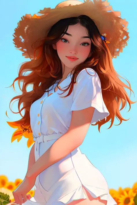 DEN_ohime_SG,
walking through a field of sunflowers wearing a summer dress and sun hat, field, sunflowers, summer, scenic,
bokeh, f1.4, 40mm, photorealistic, raw, 8k, textured skin, skin pores, intricate details <lora:epi_noiseoffset2:1>, epiCRealism <lora:ClothingAdjuster3:-0.8>