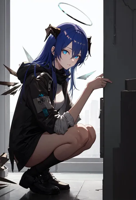 (safe:1.10), best quality, masterpiece, highres, solo, (mostima_arknights:1.10), squatting, cowboy shot, looking at viewer, 29 <lora:mostima_arknights:0.80>