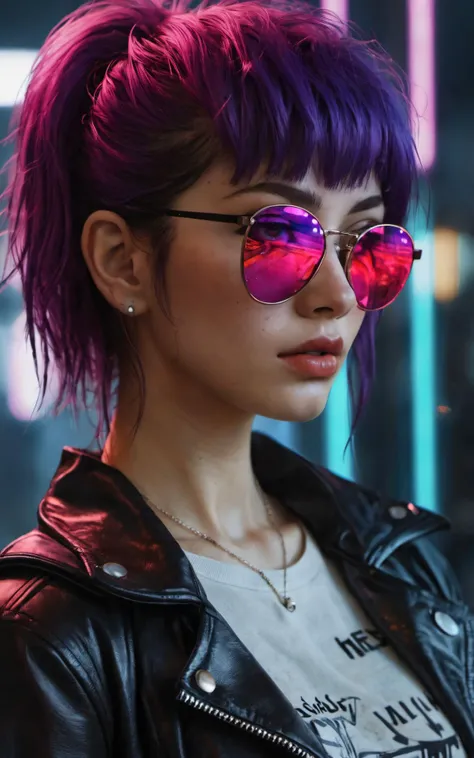 neonpunk style create a photo realistic image that the viewer has never envisioned before,the image should demonstrate extreme creativity,imaginative,bold,inspiring,original in subject,original in style,amazing composition,intricately detailed,absurdly complex . cyberpunk, vaporwave, neon, vibes, vibrant, stunningly beautiful, crisp, detailed, sleek, ultramodern, magenta highlights, dark purple shadows, high contrast, cinematic, ultra detailed, intricate, professional