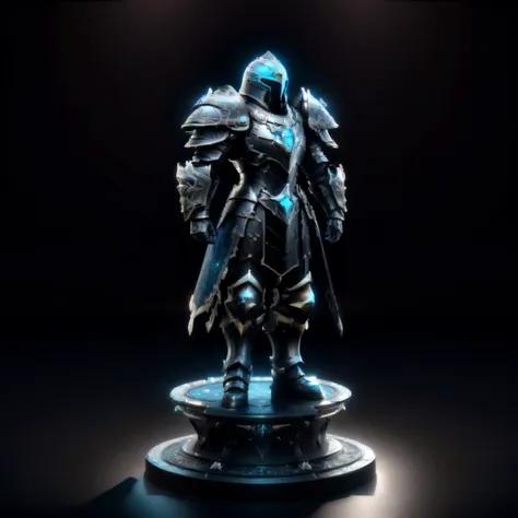 Armor. concept. 3D. dramatic lighting, 3D, simple black BG. pedestal.
cycles render, caustics, artstation, hyper realistic, detailed, photography, volumetric, ultra detailed, intricate detail, 32k, super resolution, Cinematic Lighting, Accent Lighting, Global Illumination
, masterpiece, <lora:pedestal-v2:0.9>