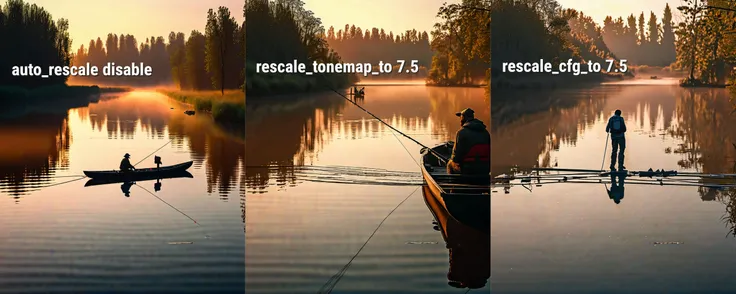 wooden bridge over the river, a lonely fisherman catches fish with a fishing rod on a river, sitting in the middle in a ((rubber boat)), dawn, sunrise, calm, mirror-like surface of water, cinematic photography,