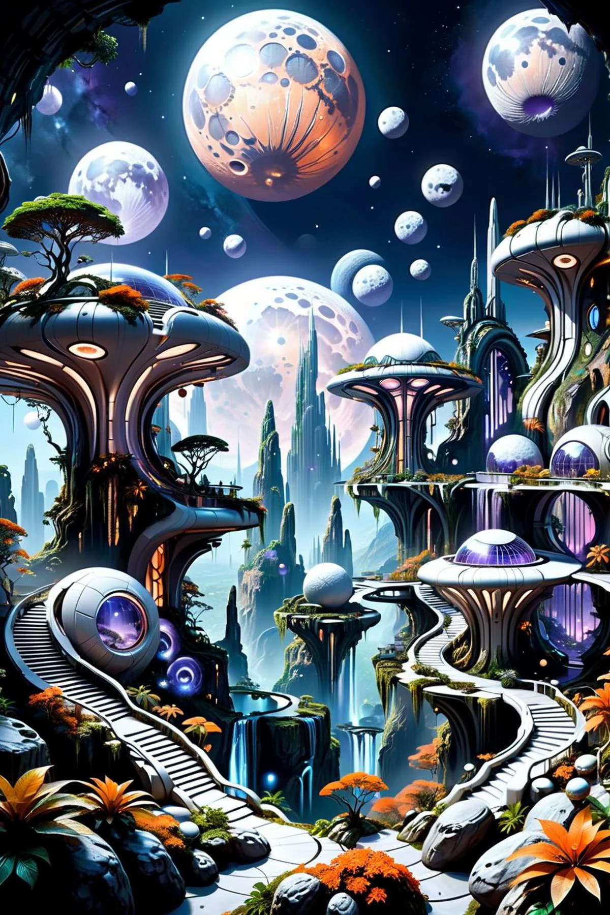 pandoralnd city, huge moons,
<lora:Pandora Land XL:0.7>