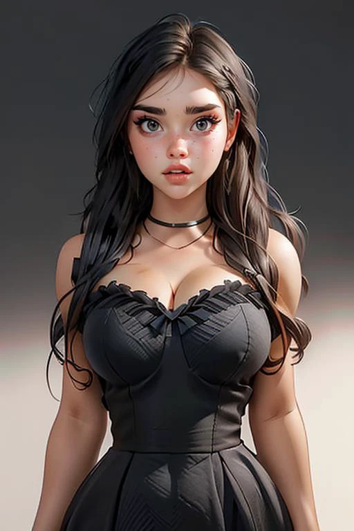 S189_SarahBustani,<lora:20231230-1703916031755-0017_1:0.4> gothic, long black dress,collar, heavy smokey makeup, Thoughtful gaze with hand on chin
top down view,,bokeh,dark theme,soothing tones,muted colors,high contrast,(natural skin texture, hyperrealism, soft light, sharp),(close-up shot)
<lora:kinsey:1> <lora:Dreamyvibes artstyle SDXL - Trigger with dreamyvibes artstyle:0.6> Dreamyvibes Artstyle <lora:Rembrandt Lighting Style:0.8> Rembrandt Lighting Style