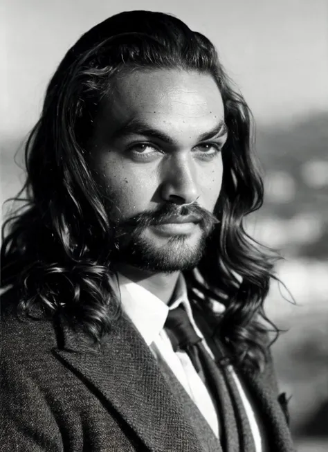 A 1930s professional photograph of sks person, ((detailed face)), (High Detail), Sharp, 8k, ((bokeh)), <lora:locon_jasonmomoa_v1_from_v1_64_32:1.25>