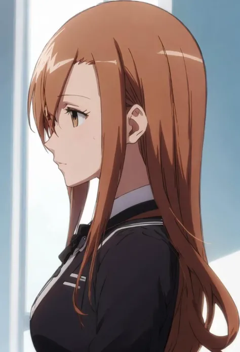 {safe:1.10}, best quality, masterpiece, highres, solo, {shichijou_aria_seitokaiyakuindomo:0.90}, profile, from_side, upper_body