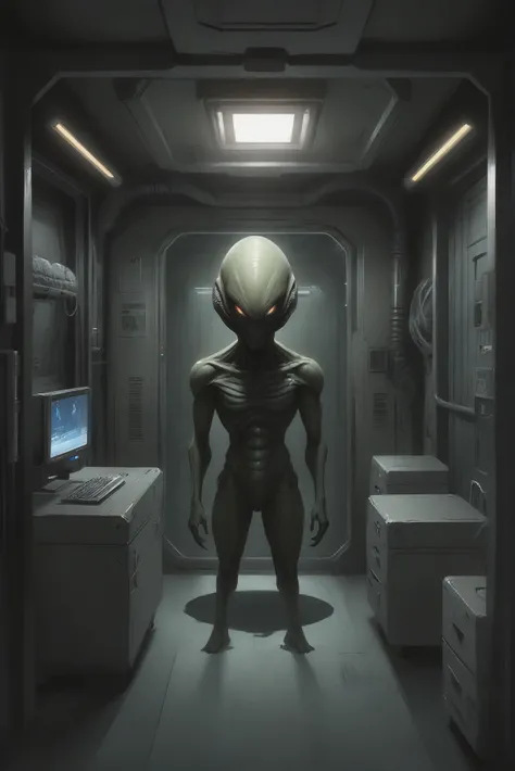 anime style, Alien Specimen Containment Area \(room\) <lora:EnvyStarlightMoodyAnime01:1>