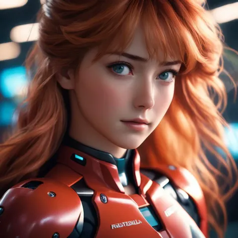 cinematic still Asuka Langley . emotional, harmonious, vignette, highly detailed, high budget, bokeh, cinemascope, moody, epic, gorgeous, film grain, grainy