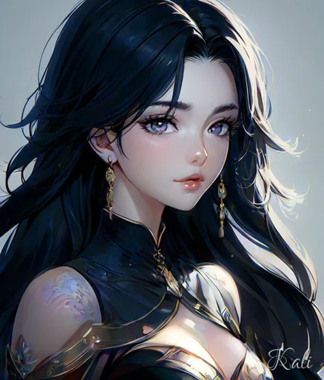 1girl, 30yo,
long black hair,
glowing white eyes,
(shading, detailed, high quality, shadow:1.1),