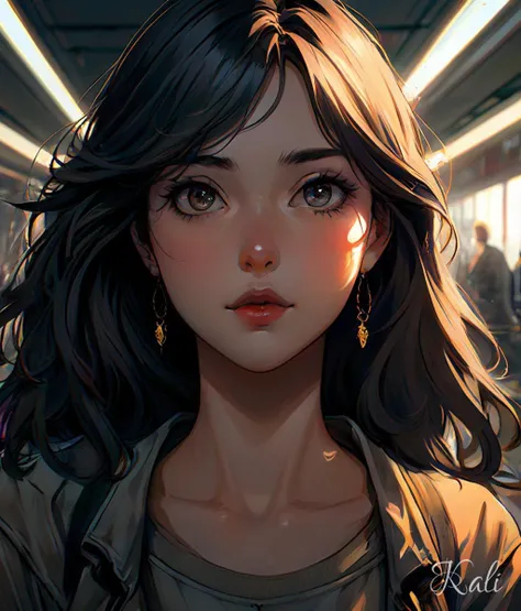 1girl, 30yo, closeup,
in train station, lit from behind,
detailed face,
(shading, detailed, high quality, shadow:1.1),