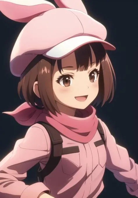 <lora:Llenn_GGO:0.8>, Llenn_GGO, smile, (acclaimed, alluring, captivating, exciting, gorgeous, striking:1.3), (highly detailed, high quality:1.3)