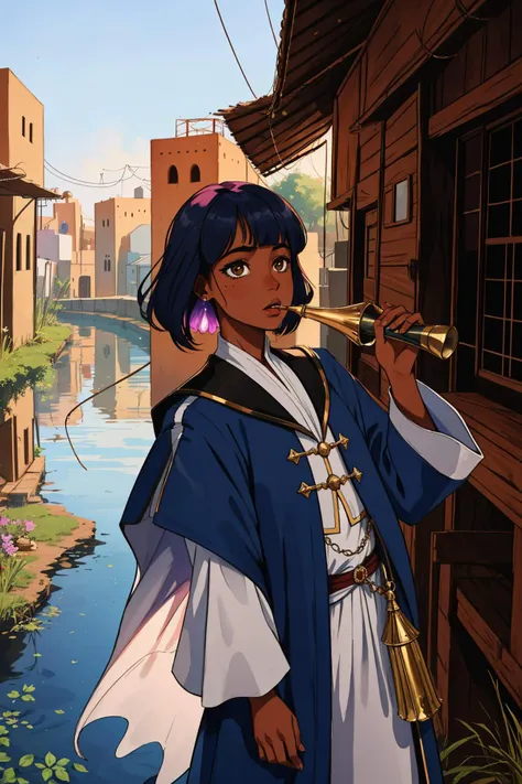 1girl, dark Water color painting, insane details, selfie shot angle of a [Abrasive:Callous:12] Saturated chubby Sudanese (Male Town crier of Underworld:1.3) , he has Blunt bangs hair, at Selfish blossoms, dense reeds and Ring system in background, at Twilight, Very wide view, Visual novel, Disgusting, Psychobilly, Indirect light, F/1.8, Kodak portra, epic fantasy, caustics, detailed skin, sharp and in focus, extremely hyper aesthetic, unreal engine, (designed by Omri Koresh:1.1) , (Michael Sweerts:0.7)
