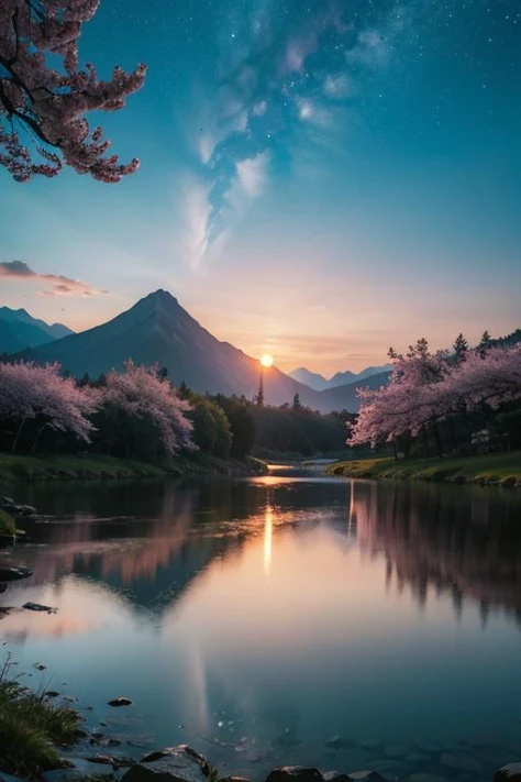 (masterpiece:1.35),(bestquality:1.4),8k,ultra-detailed,photography,(ultra-realistic:1.4),Art Composition,(1boy:1.48),asian slim boy,(solo:1.44),(full body:1.489),short hair,perfect skin,(extremely deteailed hair),(very detailed eyes),perfect finger,natural skin texture,brown eyes,stormy skies,(twinkling stars,sunset gradient,mountain silhouette,cherry blossoms,city skyline,neon lights,ocean horizon,mystic forest,ancient ruins,crystal lake,floating islands,bioluminescence water,high quality,night,high resolution:1.48),bokeh:3,