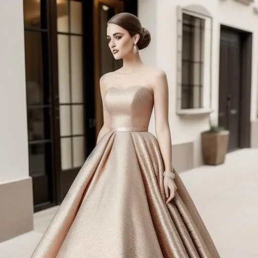 woman with cute_face in a very elegant evening dress, very complicated <1>