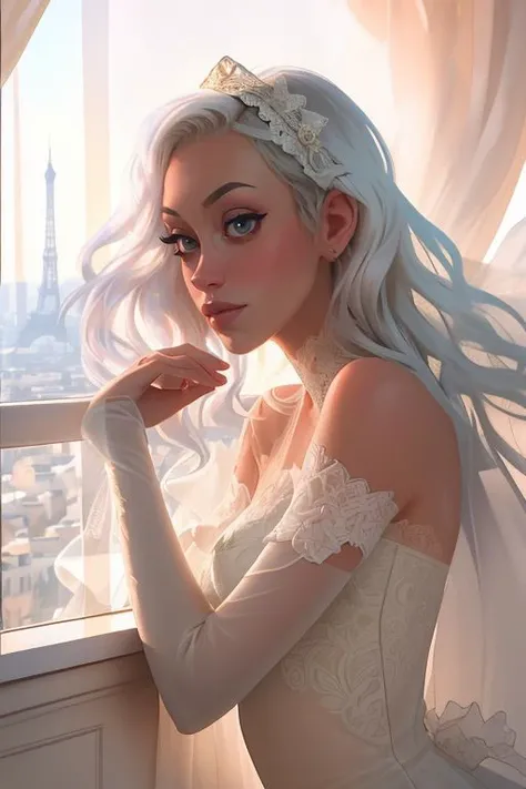 DEN_elle_mechanikaMK2,
standing on a balcony wearing an elegant outfit, Paris scene, Eifel tower, balcony railing, balcony, City scape, scenic,
bokeh, f1.4, 40mm, photorealistic, raw, 8k, textured skin, skin pores, intricate details <lora:epi_noiseoffset2:1>, epiCRealism <lora:ClothingAdjuster3:-1.0>