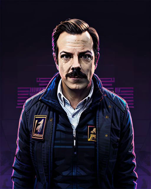 nvinkpunk snthwve style A stunning intricate full color portrait of Ted Lasso,
epic character composition,
sharp focus, natural lighting, subsurface scattering, f2, 35mm, film grain
<lora:coachsCoachTedLasso_v10:0.85>