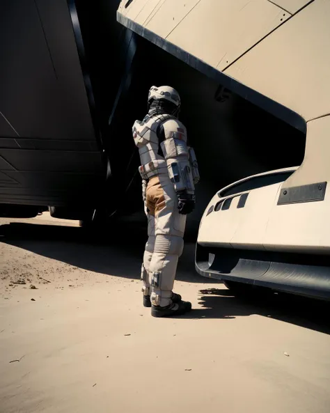 a man in a helmet and a helmet on a skateboard ,   unreal 5, a raytraced image
