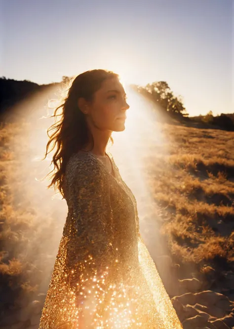 1 woman
lens flare
shadow
sun light
rim light
(realistic, photo by Ryan McGinley)