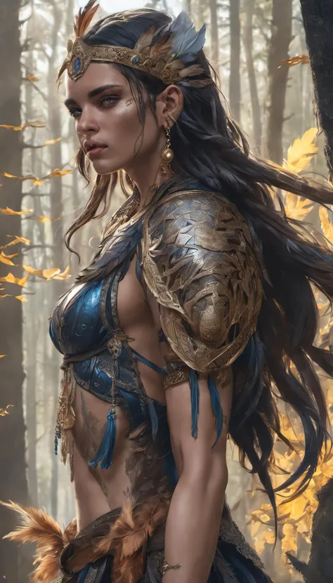 

<lora:Nouvis>, Full body portrait, beautiful tribal woman, cat ears, flowing tinted hair, blue, gold, white, leather armor, ((earrings, feathers, tassels, ribbons):1.3) dark forest background, fantasy style, (dark shot:1.17), epic realistic, faded, ((neutral colors)), art, (hdr:1.5), (muted colors:1.2), hyperdetailed, (artstation:1.5), cinematic, warm lights, dramatic light, (intricate details:1.1), complex background, (teal and orange:0.4), colorful, (natural skin texture, hyperrealism, soft light, sharp:1.2), (intricate details, hyperdetailed:1.15),







, detailed, realistic, 8k uhd, high quality