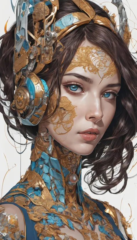 

<lora:Nouvis>, Ultra detailed beautiful female android, side portrait, sharp focus, highly detailed vfx portrait, geometric shapes, global illumination, by james jean and moebius and artgerm and liam brazier and victo ngai and tristan eaton. vector art, digital illustration, concept art, dia de los muertos. 8 k, hdr


, detailed, realistic, 8k uhd, high quality