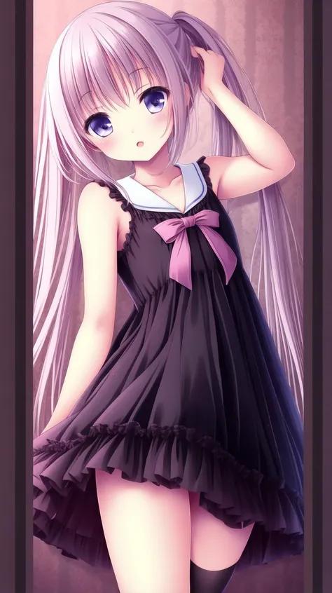 masterpiece, best quality, <lora:yutamix-extra-twinkle:0.7>, yutamix-extra-twinkle, dress