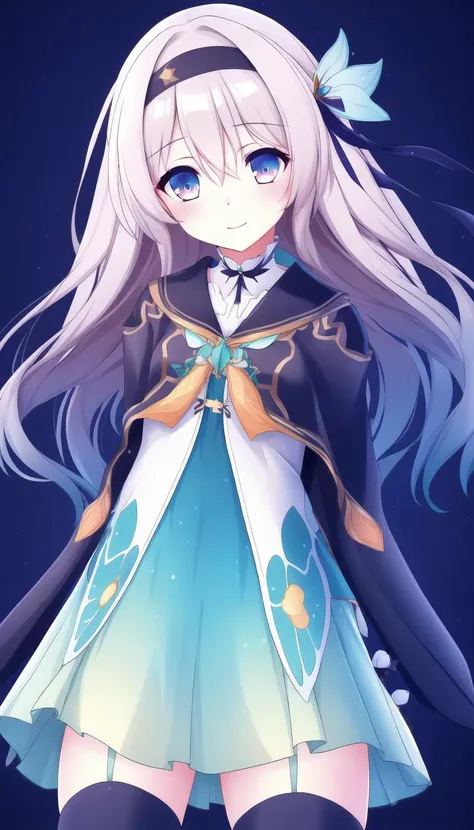 masterpiece, best quality, <lora:yutamix-extra-twinkle:0.6>, yutamix-extra-twinkle, hair ornament, (Gently undressing:1.2), sleeves, Pervert girl, firefly-star-rail, Gradient hair, Light blue eyes Red eyes, Turquoise gradient dress, <lora:firefly-star-rail:0.7>