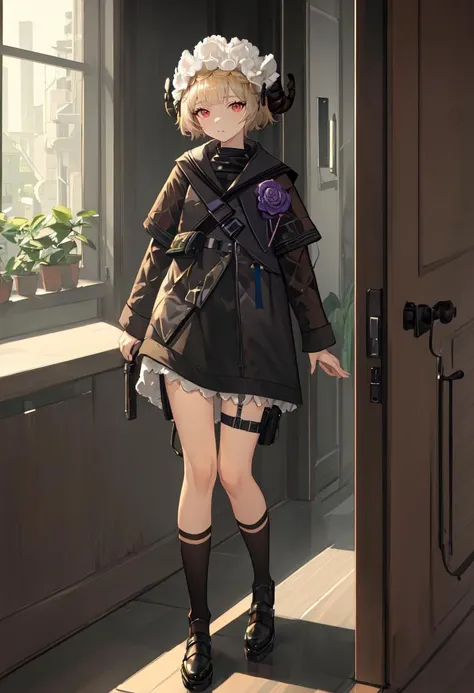 (safe:1.10), best quality, masterpiece, highres, solo, (bena_arknights:1.10), full body, 6 <lora:bena_arknights:0.80>