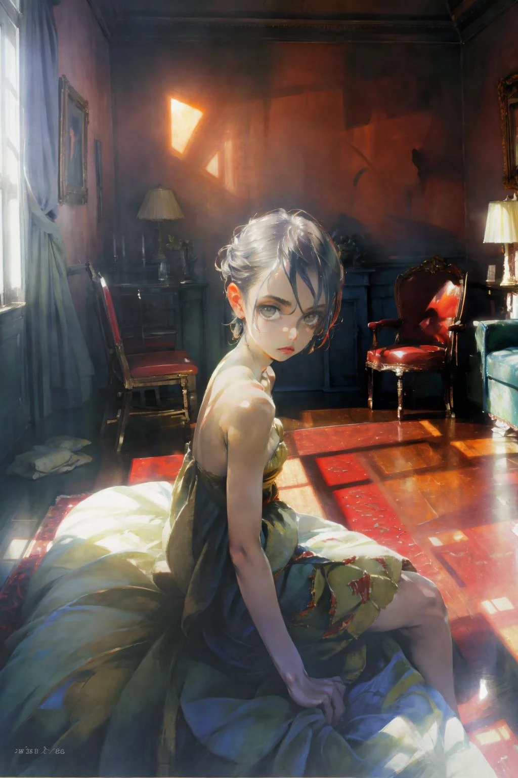 1girl
sit
Livingroom
closeup
Paolo Roversi
(best shadow, dramatic lighting)
( masterpiece ) (best quality)