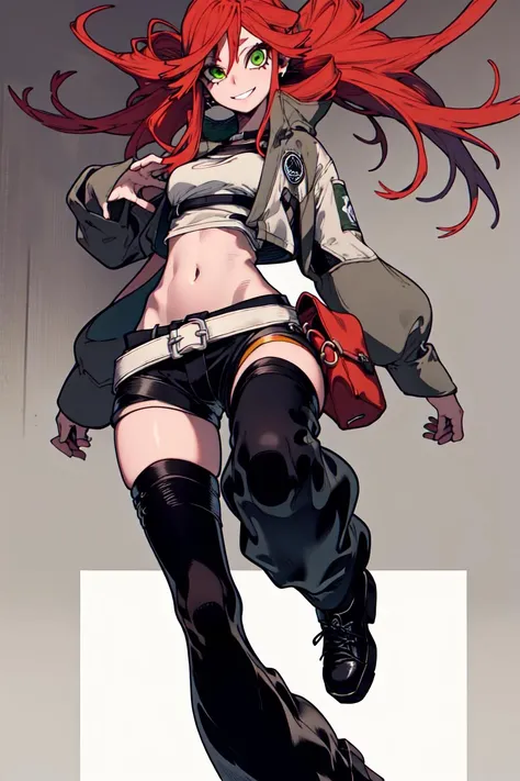 pretty girl , transparent shirt, raised gun on her shoulders, long black tie, Long red hair, red lips,medium breasts((Nipple)), floor full of blood, in a dark room, light reflection effect, smoke effect,best quality, masterpiece, beautiful girl, 8k, High resolution, ultra realistic, extremely detailed face,