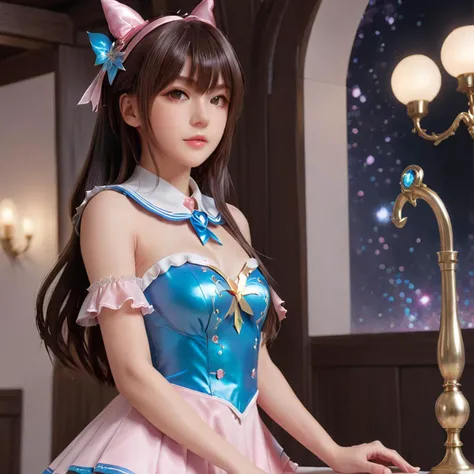 magical girl,1girl,solo,best quality,highres,masterpiece,
<lora:SDXL Tuesday-000001:1>,bust,