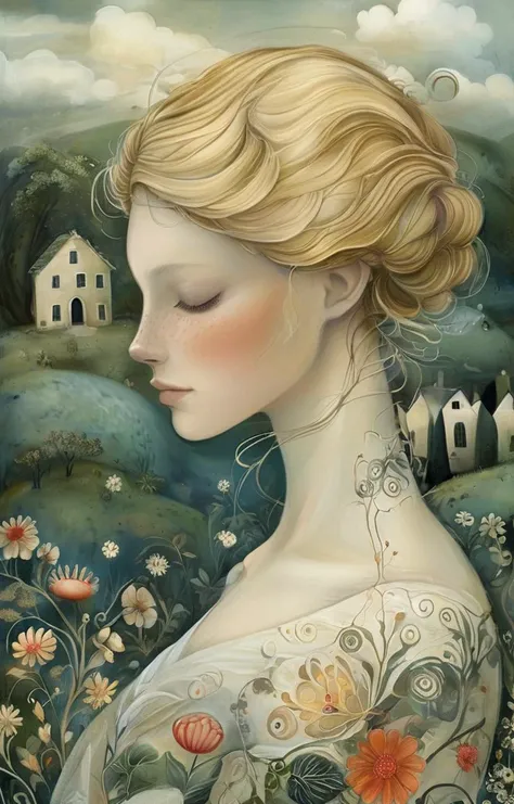 masterpiece,best quality,<lora:tbh148-sdxl:1>,illustration,style of Amanda Clark, tech genius teenage girl