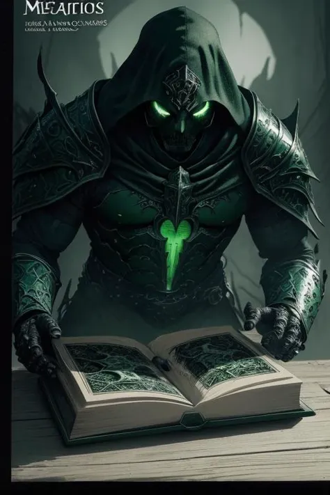 extremely close portrait of girl Necromancer in bone armor casting dark green magic at raving battlefield, (menacing bone armor design:1.5), (dark green magical incantations:1.8), brooding and mystical atmosphere, (dynamic and spellbinding pose:1.5), (eerie and haunting visual style:1.5), (necromancer's commanding presence:1.4), (masterful use of shadows and highlights:1.5), sinister, mystical, dynamic, art by Todd McFarlane, trending on ArtStation and CGSociety, Intricate, High Detail, Sharp focus, captivating, (comics-book-style:1.5), professional, 8k, UHD, HDR <lora:add_detail:1>